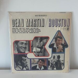DEAN MARTIN / HOUSTON LP Vinyl record Reprise Records printed in Canada